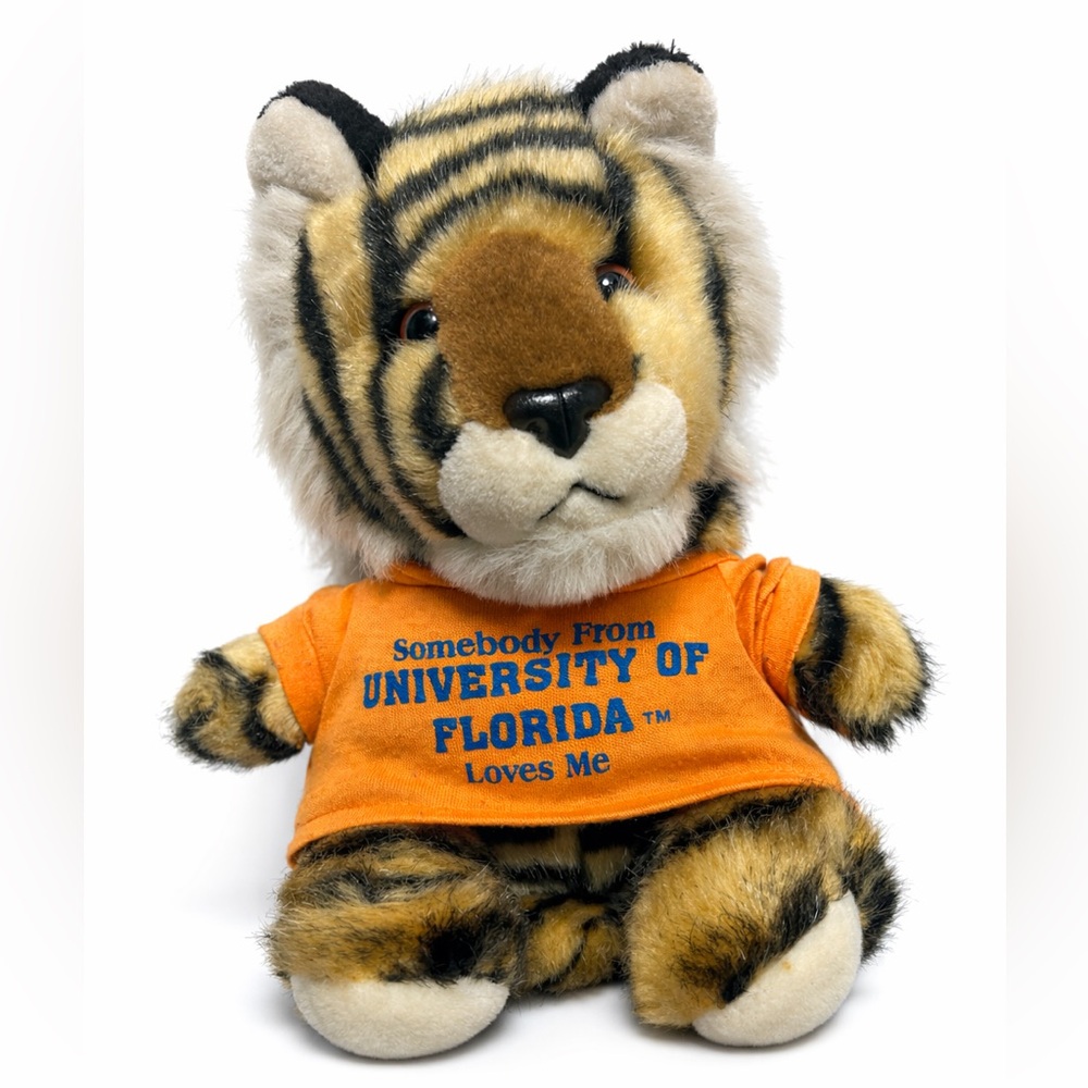 University of Florida Tiger Plush with Orange Shirt